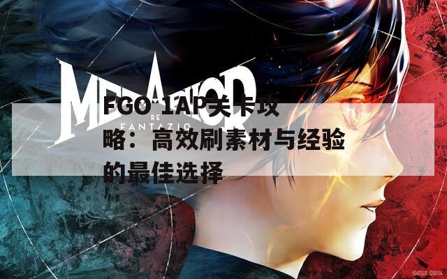 FGO 1AP關卡攻略：高效刷素材與經(jīng)驗的最佳選擇